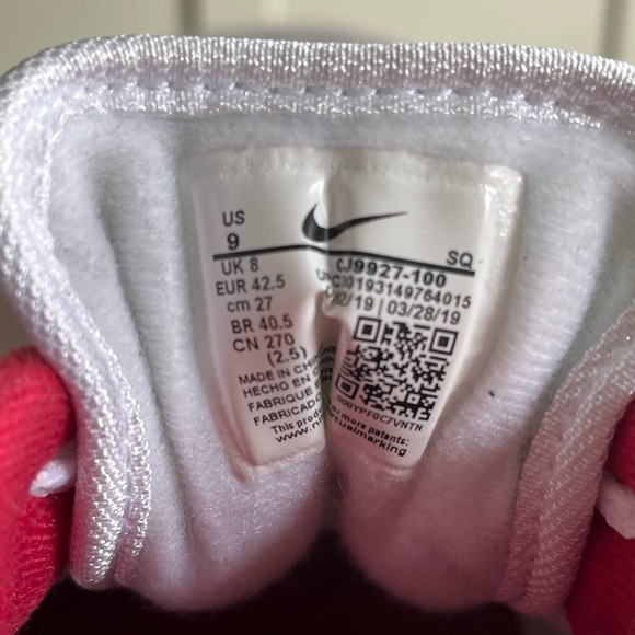 Nike Air Max 1 Red White and Blue Mens size 9 - Picture 3 of 8